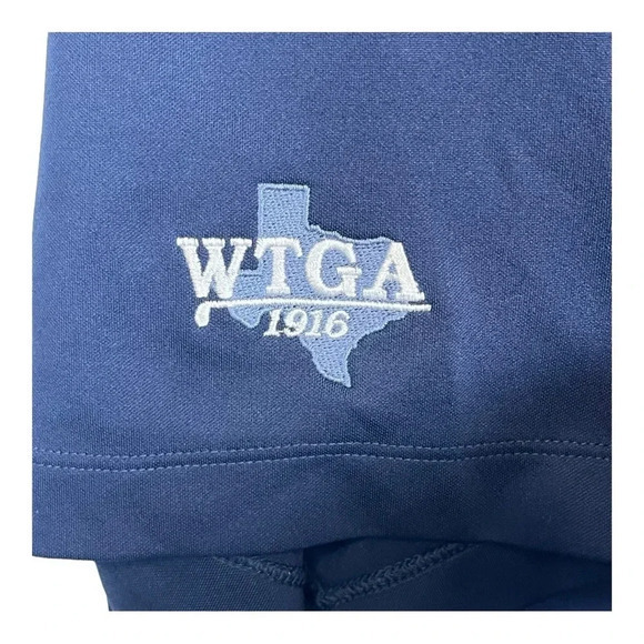 Nike Golf Polo Dri-Fit Fields Ranch Golf Course Texas Navy‎ Blue Men Size XXL - Picture 3 of 8